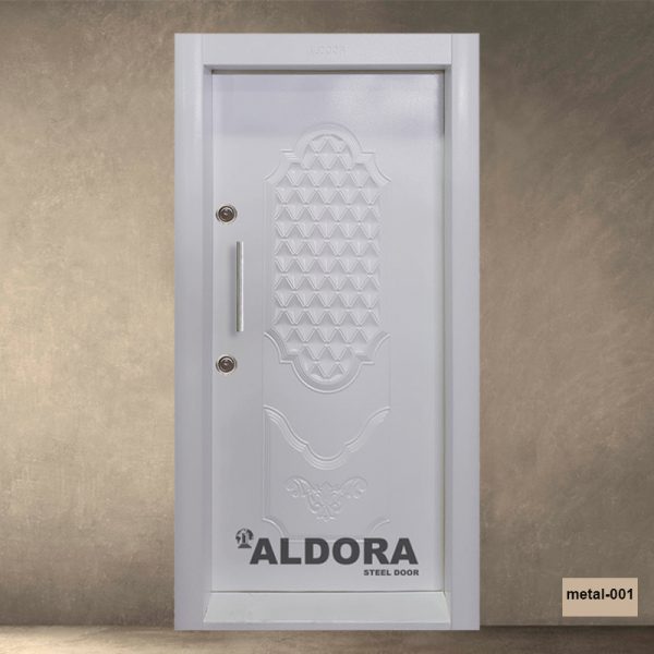 Security door code metal-001